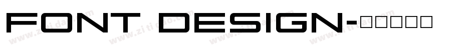 FONT DESIGN字体转换